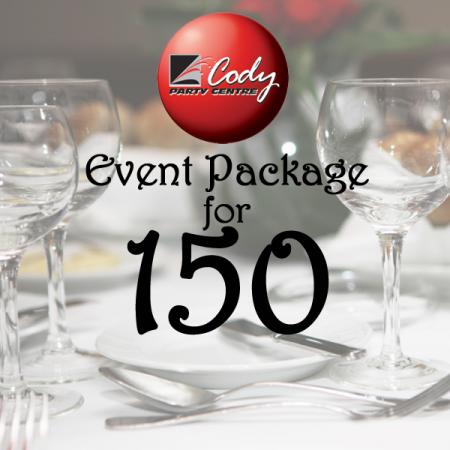 Cody Party Special Event Package for 150 at Cody Party Store & Rentals