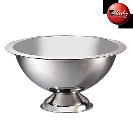 Punch Bowl Stainless Steel - 3 Gallon at Cody Party Store & Rentals