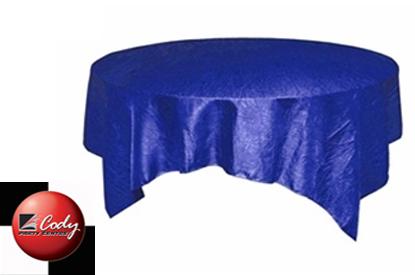 Overlay Royal Blue - Crinkle Taffeta (72") at Cody Party Store & Rentals