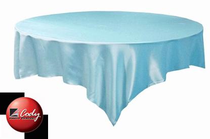 Overlay Light Blue - Satin (72") at Cody Party Store & Rentals