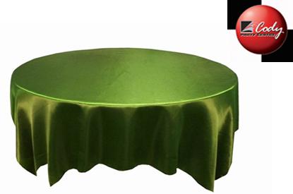 Overlay Willow Green - Satin (72") at Cody Party Store & Rentals