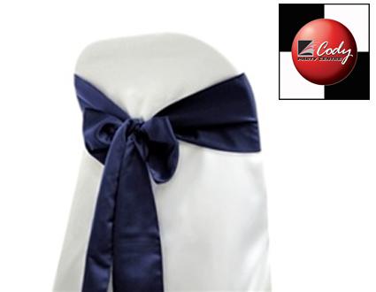 Chair Sash Navy Blue - Lamour at Cody Party Store & Rentals