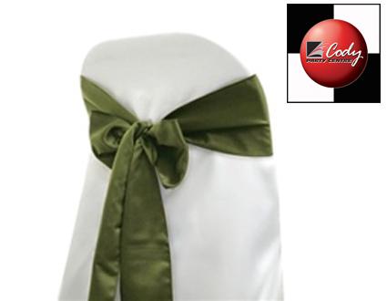 Chair Sash Willow Green - Lamour at Cody Party Store & Rentals