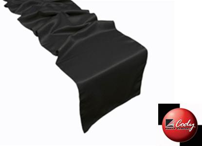 Table Runner Black - Lamour at Cody Party Store & Rentals