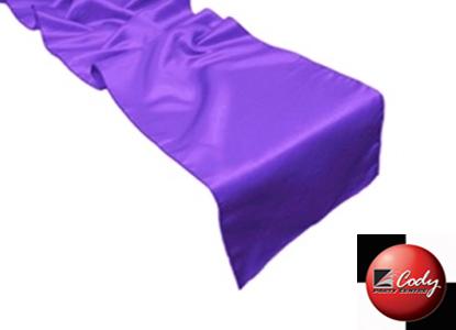 Table Runner Purple - Lamour at Cody Party Store & Rentals
