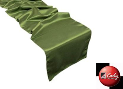 Table Runner Willow Green - Lamour at Cody Party Store & Rentals