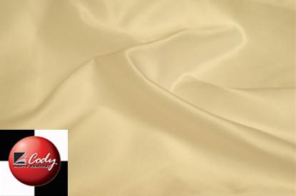 Round Ivory Tablecloth - Lamour (120") at Cody Party Store & Rentals