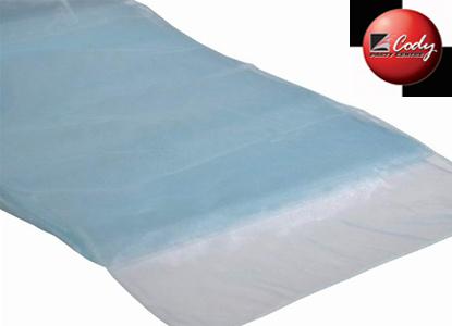 Table Runner Light Blue - Organza at Cody Party Store & Rentals