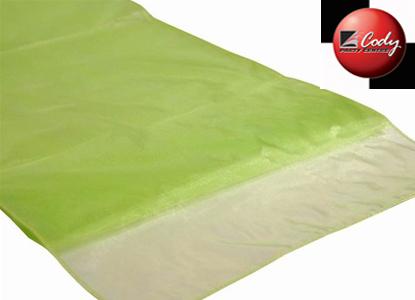 Table Runner Apple Green - Organza at Cody Party Store & Rentals