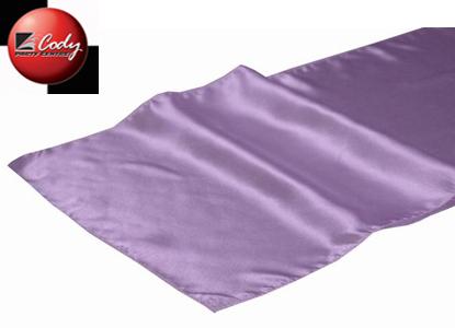 Table Runner Lavender - Satin at Cody Party Store & Rentals