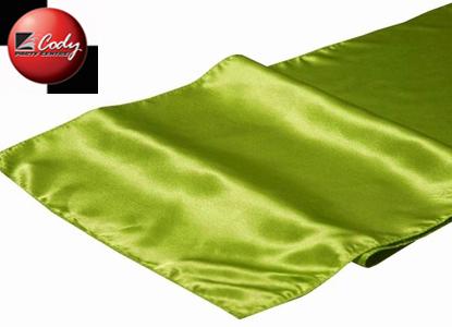 Table Runner Sage Green - Satin at Cody Party Store & Rentals
