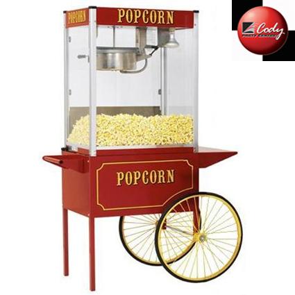 Popcorn Antique Cart at Cody Party Store & Rentals